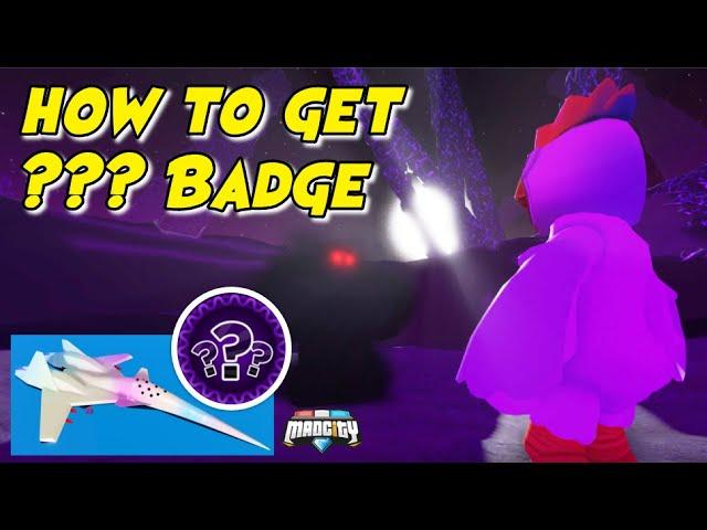 How To Get the ??? Secret Badge in Mad City & Unlock Cyber Plane [Full Walkthrough]