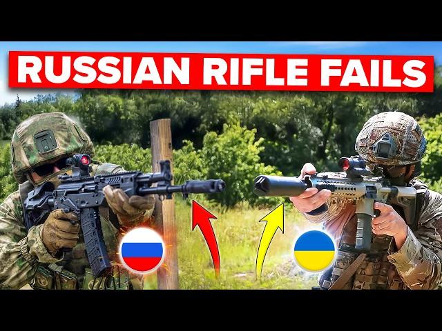 Russian AK-12 HUMILIATED by U.S. AR-15 on Ukraine’s Frontlines