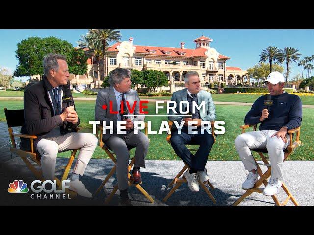 Rory McIlroy on set: 'Have to be willing to get heart broken' | Live From The Players | Golf Channel