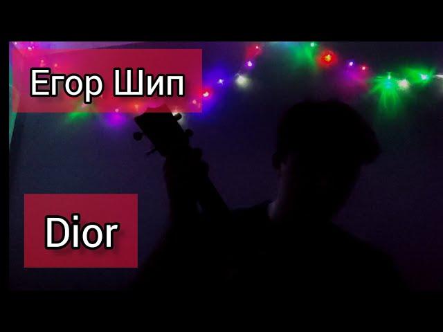 DIOR, Егор Шип на укулеле, для новичков, очень просто, всего 4 акорда)