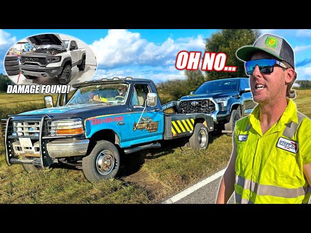 The Most EXPENSIVE Towing Mistake We’ve Ever Made… + Mini TRX Blown Engine Update