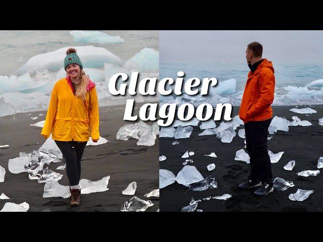 Diamond Beach & Jökulsárlón Glacier Lagoon | Vatnajokull & Svartifoss | South Coast Iceland VAN LIFE