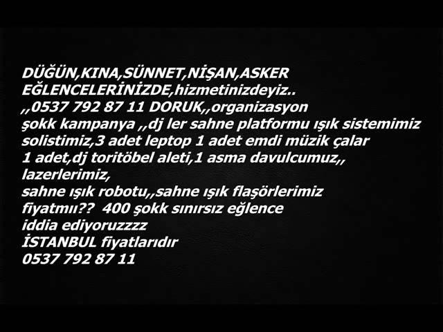 İSTANBULUN EN İYİ ORKESTRASI ARAYIN DÜĞÜN KINA NİŞAN ÇALGICILAR 0537 792 87 11ASKER EĞLNC