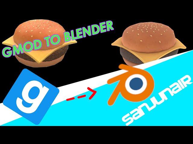 HOW TO IMPORT MODELS FROM GARRY'S MOD TO BLENDER | HOW TO - TUTORIALS