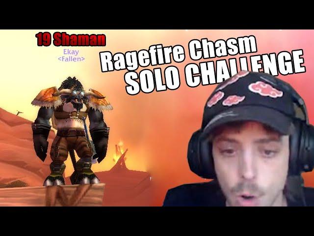 SOLO Ragefire Chasm - 19 Shaman - WoW Classic Hardcore - Insane Solo Dungeon Challenge (Part 1)