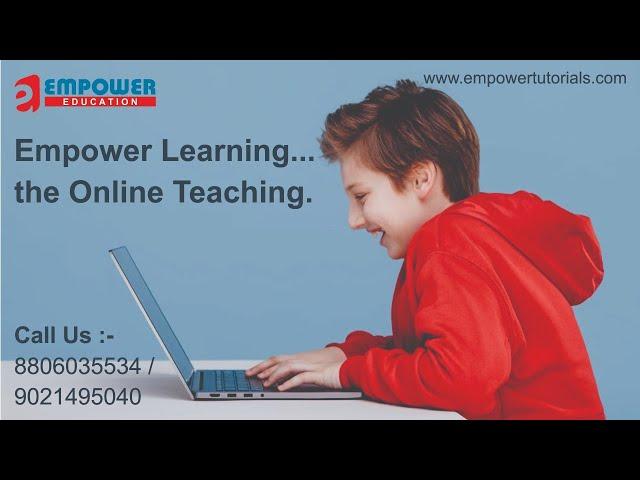 Empower Learning... the online teaching.