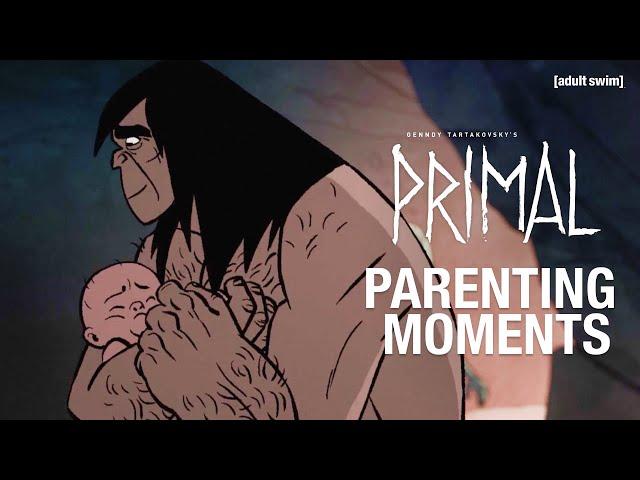 Parenting Moments | Genndy Tartakovsky's Primal | adult swim