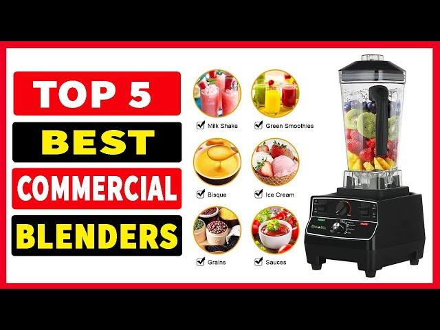 Top 5 Best Commercial Blender In 2024 | Best BioloMix Blenders