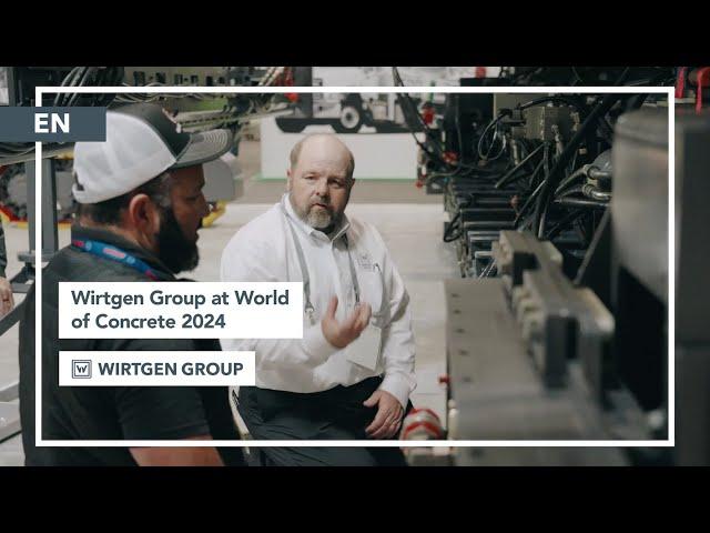 Rückblick: Wirtgen Group auf der World of Concrete 2024