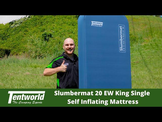 Tentworld Slumbermat 20 Extra Wide King Single Self Inflating Mattress - First in Australia!