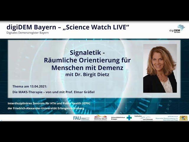 Webinar: Signaletik - Räumliche Orientierung für Menschen mit Demenz