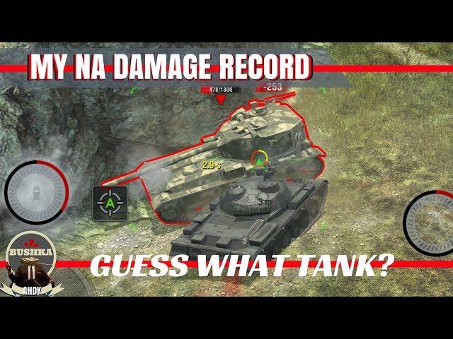 My Damage record for Na, Kolobs, and ...stuff ...World of Tanks Blitz