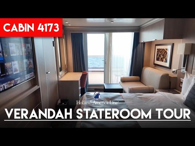 Koningsdam Verandah Stateroom Tour (4173) | Holland America Line