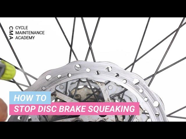 How to Stop Bicycle Disc Brakes From Squeaking