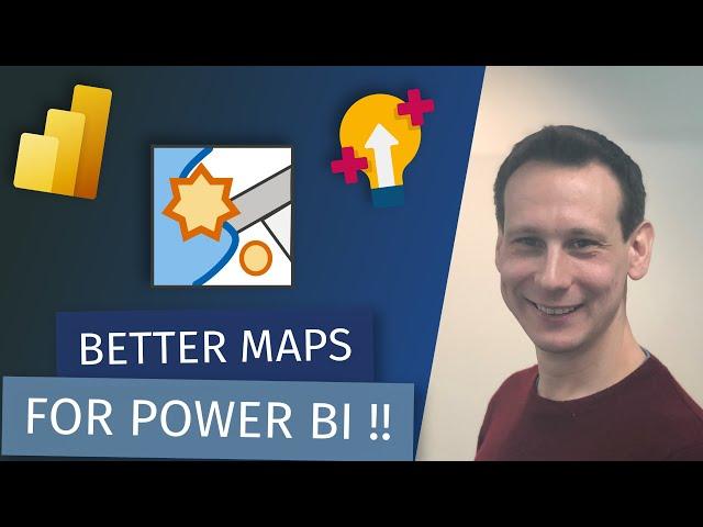 Better Maps in Power BI with ICON MAP - with James Dales