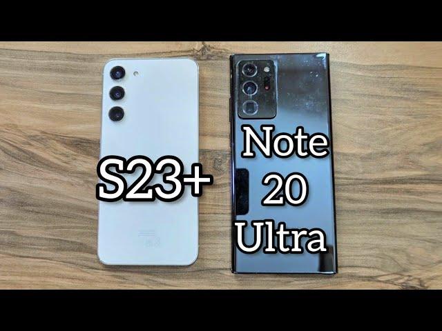 Samsung Galaxy S23+ vs Samsung Galaxy Note 20 Ultra