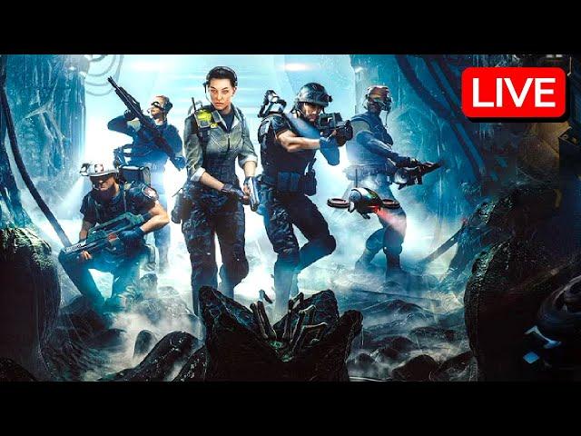 Aliens: Dark Descent - First Steps onto Planet Lethe! [LIVE] 