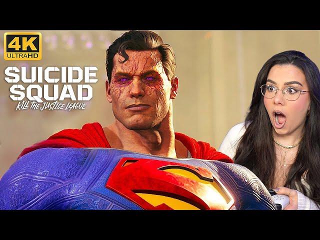 ALL CUTSCENES REACTION - Suicide Squad: Kill the Justice League (Full Game Movie)