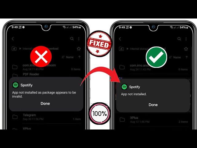 App Not Installed As Package Appears To Be Invalid In Samsung (Android -Fixed)