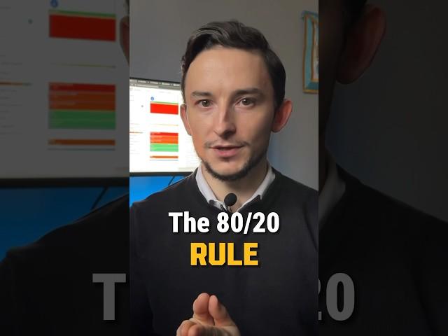 Use The 80/20 Rule For Success in Business