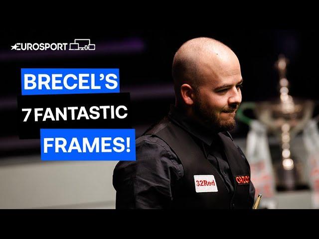 Luca Brecel Wins 7 Frames In A Row Against Ronnie O'Sullivan! | Part 2  | Eurosport Snooker