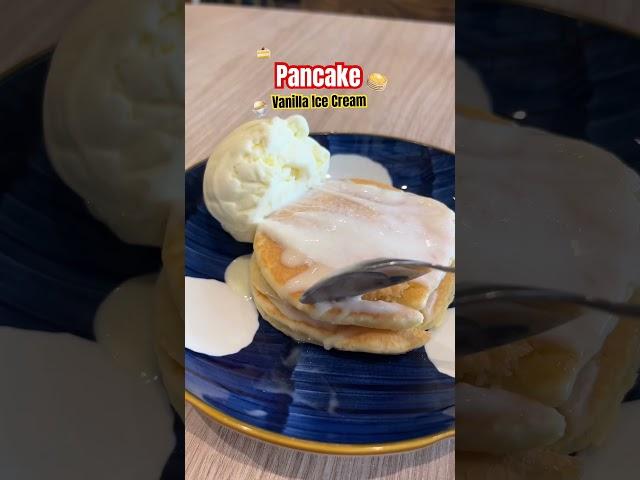 PANCAKE VANILLA ICE #pancake #dessert #sweet #cake #short #kuliner #icecream #yummy #food