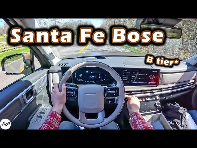 2024 Hyundai Santa Fe – 12-speaker Bose Sound System Review