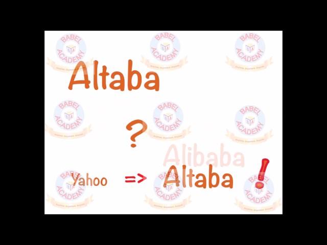 Altaba: The Father of Alibaba