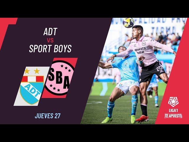 ADT 2-2 Sport Boys: resumen del PARTIDO, todos los GOLES y mejores JUGADAS | Liga1 Apertura 2025