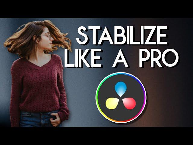 How to Stabilize Footage Like a PRO with Davinci Resolve