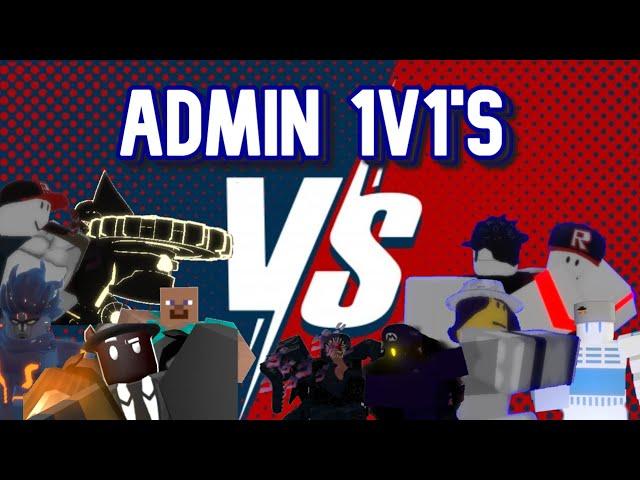 TWO PLAYERS VS ADMIN STANDS! | Roblox A Bizarre Day Modded