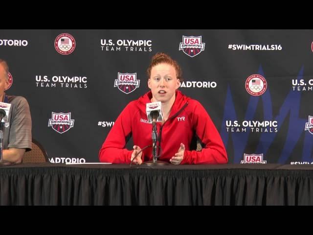 2016 U S  Olympic Team Trials   Swimming Lilly King, 100m Breaststroke