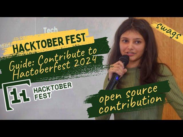 A Guide To Contribute In HACKTOBER FEST 2024 | Win Swags | OPEN SOURCE CONTRIBUTION