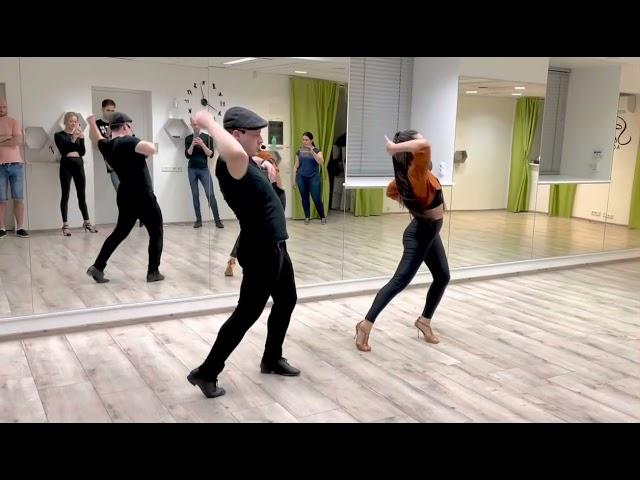 Salsa Jam solo in Tallinn by Eddie & Alina