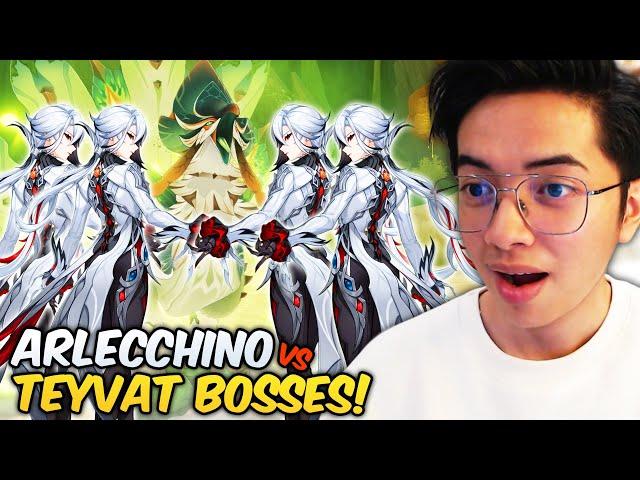 4 Arlecchino VS Semua Boss di Teyvat! | Genshin Impact Malaysia