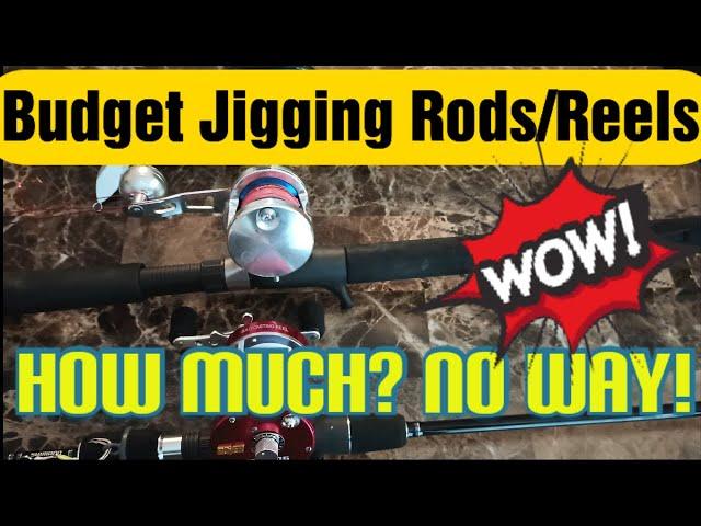 BUDGET Jigging Rods and Reels - PRACTICAL AND USEFUL