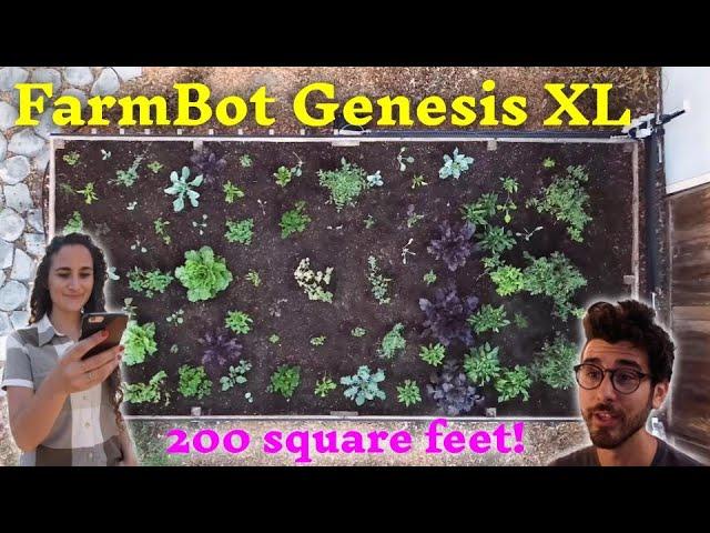 This is FarmBot Genesis XL