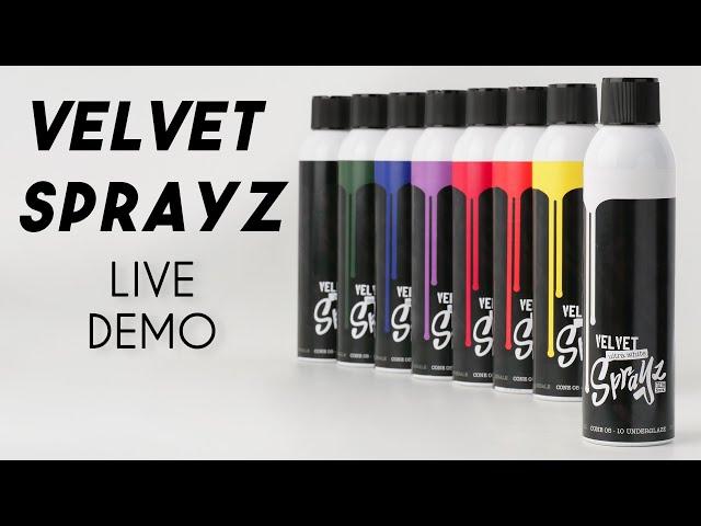 How To Use the VELVET SPRAYZ