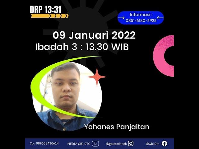 Ibadah DRP 13.31 - Yohanes Panjaitan (13.30 WIB)