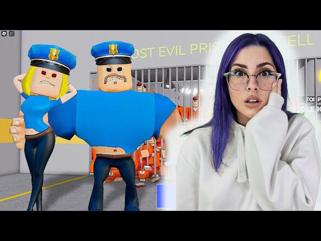 PEMBELİ KADIN GARDİYANDAN KAÇTIK  | ROBLOX ESCAPE POLICE GIRL PRISON RUN!) | LAL GAMES