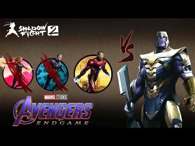 Shadow Fight 2 Thanos Vs Avengers [Avengers End Game]