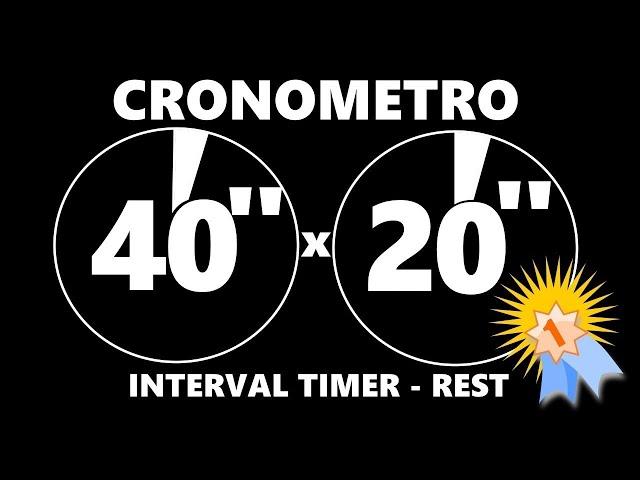 interval timer 40/20 rest