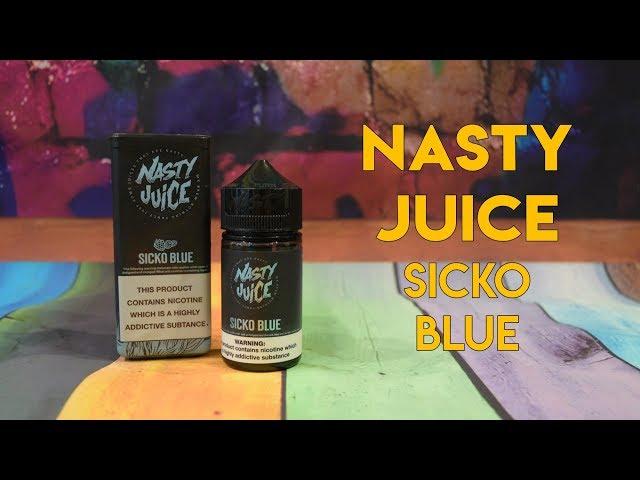 Sicko Blue e-Liquid Review by Nasty Juice