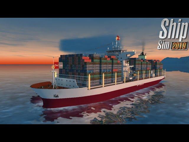 Ovilex Ship Sim 2019: Biggest Container Ship! | Full HD Gameplay Ultra Graphics