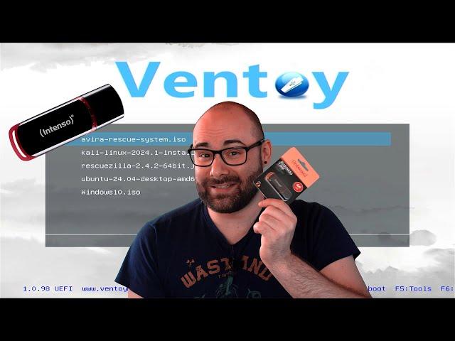 [Ventoy] Ein Stick für alle Fälle - Multiboot mit allen Betriebssystemen per ISO [Tutorial][4K]