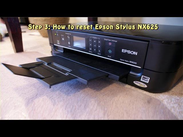 Reset Epson Stylus NX625 Waste Ink Pad Counter