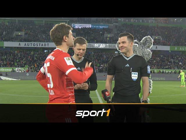 Typischer Müller!  So lustig ist eine Seitenwahl mit Thomas Müller | SPORT1