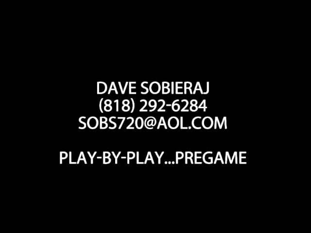 Dave Sobieraj Play-by-Play Pregame