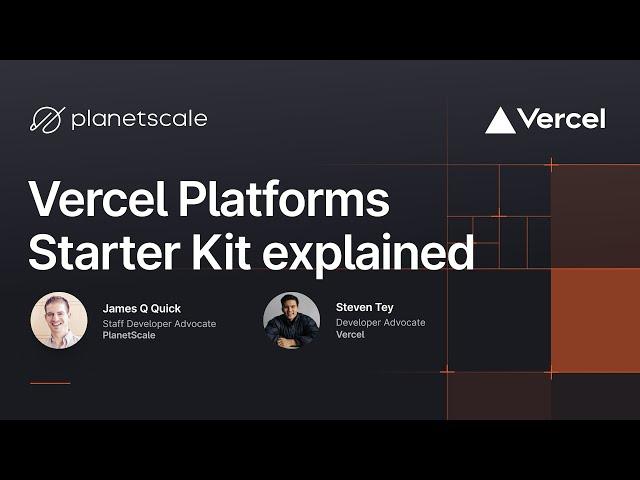 Vercel Platforms Starter Kit Explained - Edge Functions, Incremental Static Regeneration, and more!