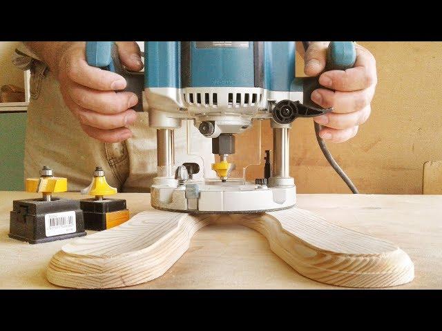 Фрезерование подлокотников для детского стульчика, milling armrests